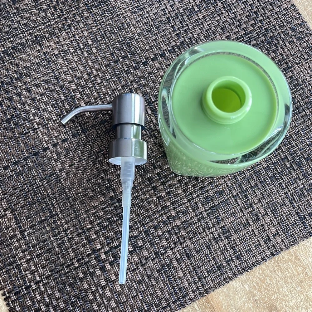 2pk Acrylic Plastic Liquid Soap Pumps